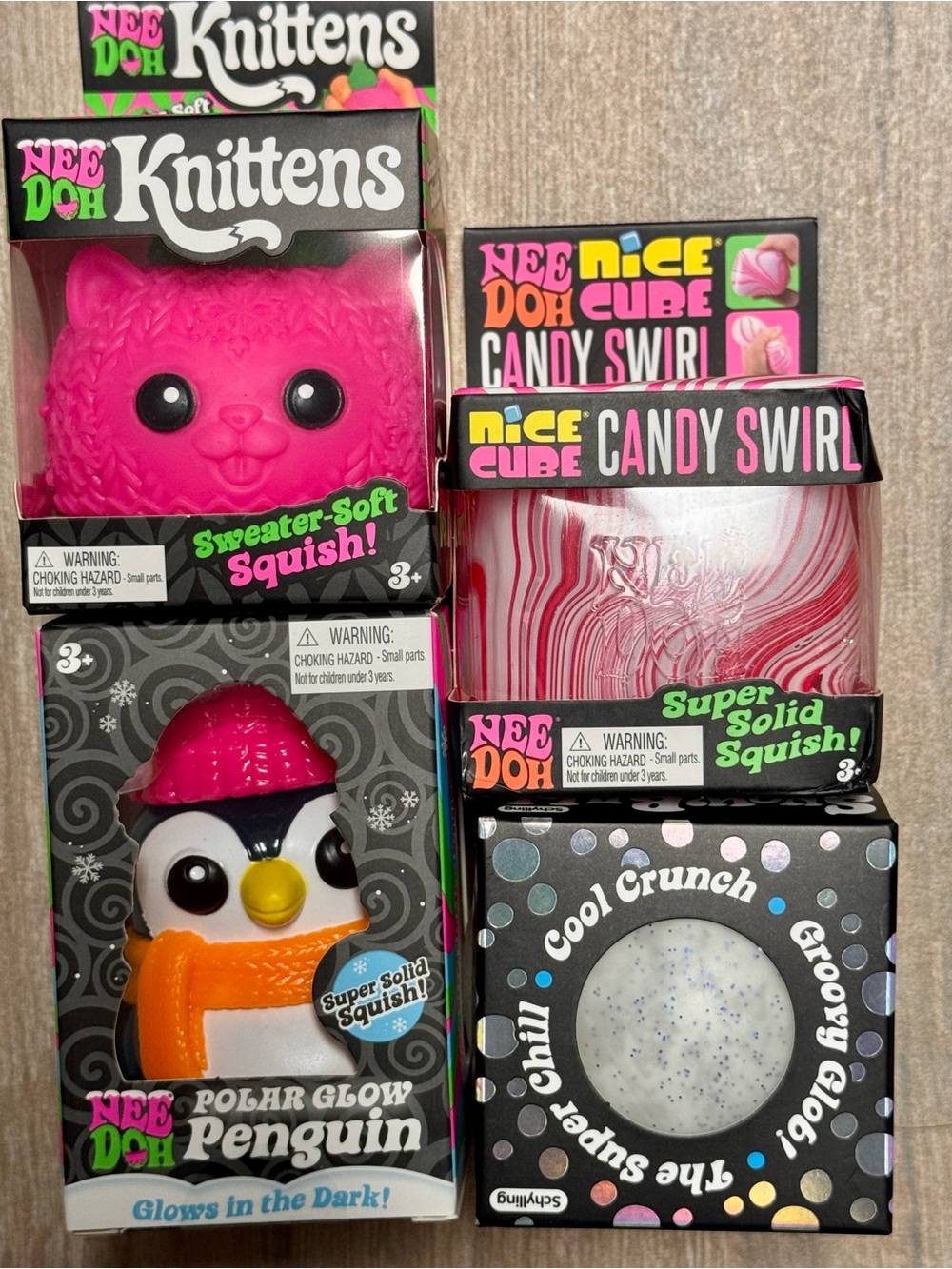 Pink NeeDoh Knitten Ultimate Holiday Bundle!!! 🩷